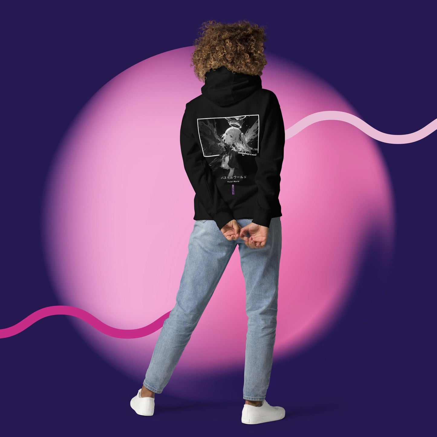 Pastel World | Monochrome Hoodie