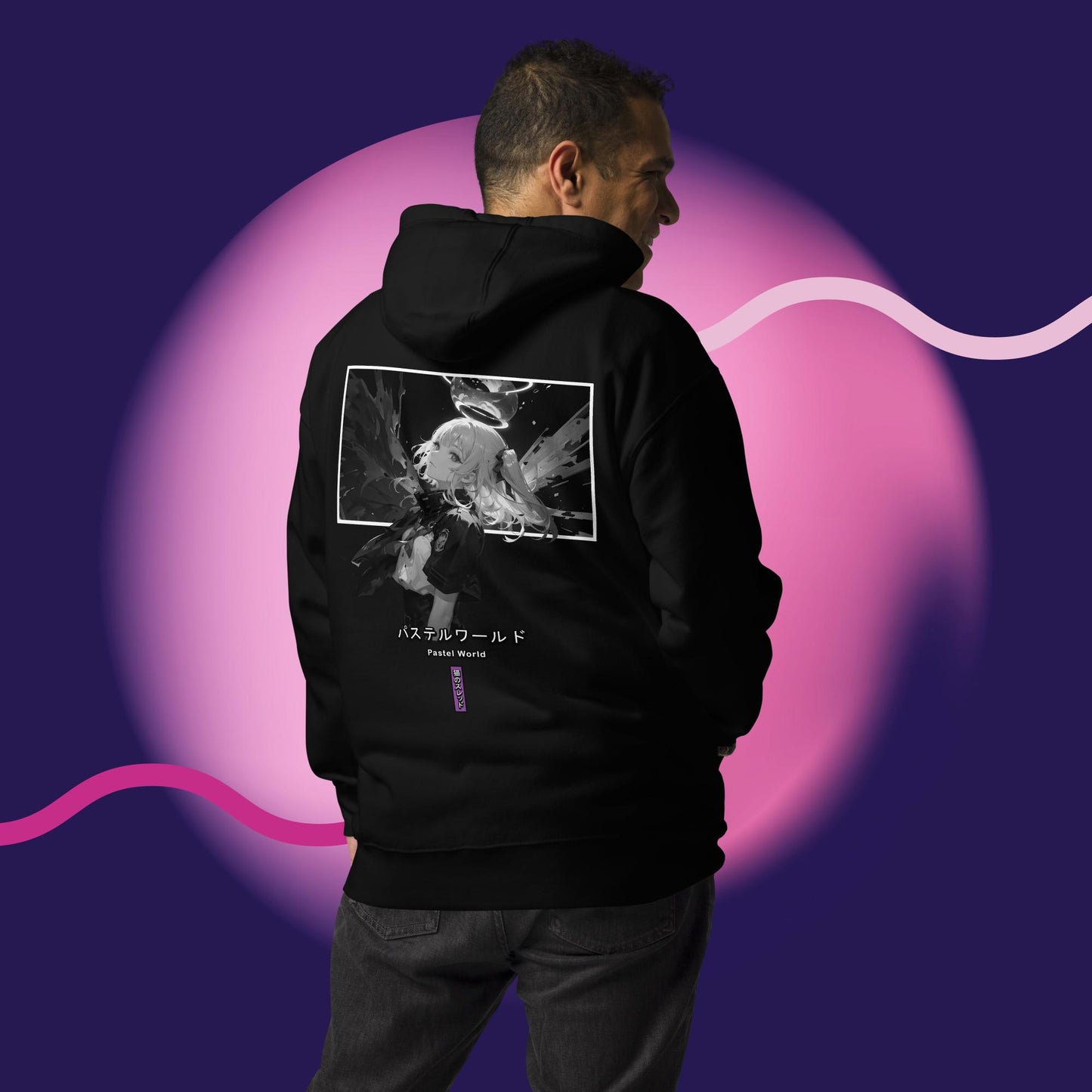 Pastel World | Monochrome Hoodie