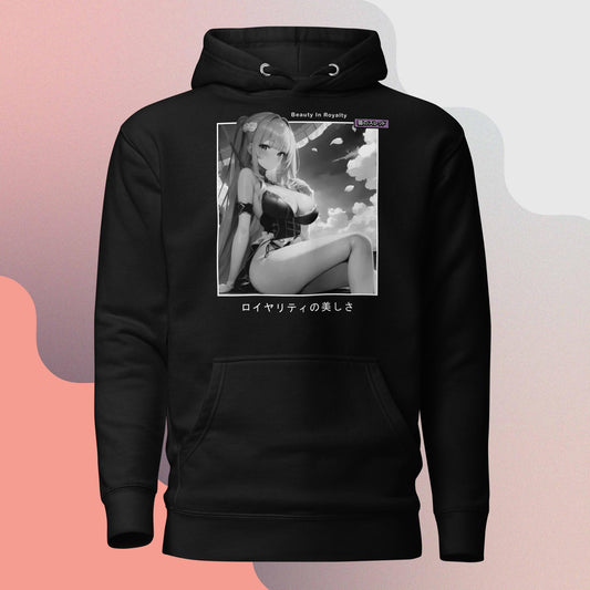 Beauty In Royalty | Monochrome Hoodie